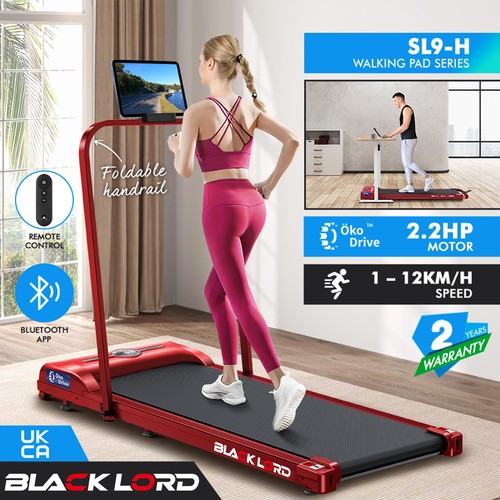 Black lord treadmill compact - black,