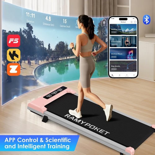 Treadmill with incline - with,
