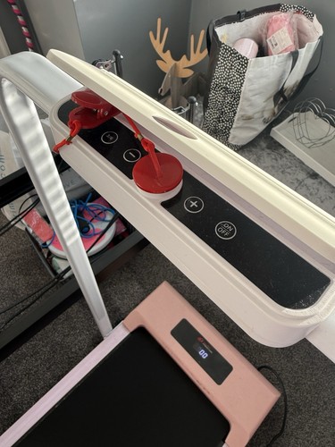 Pink treadmill and - walking, pad