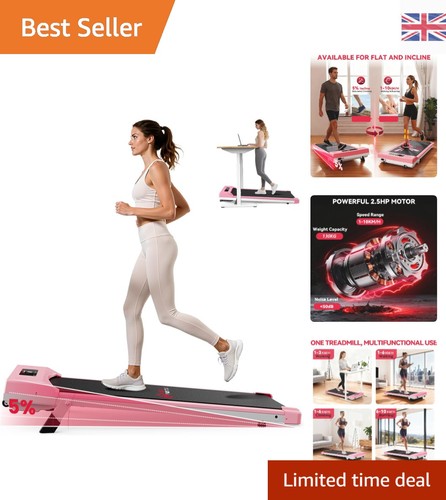 Motorized walking pad with - pad, 5%