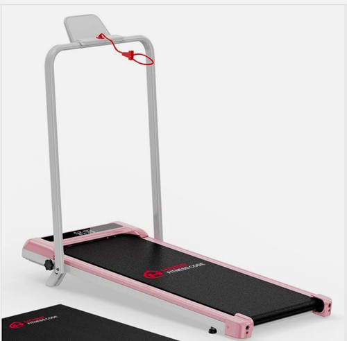 Pink treadmill walking - treadmill,