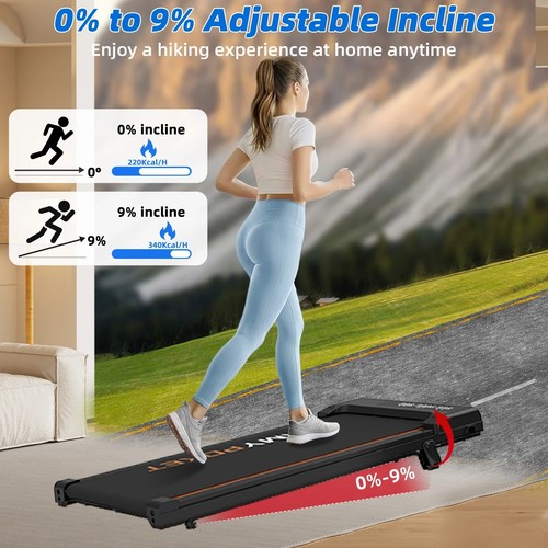 Walking pad treadmill - pad, 9%