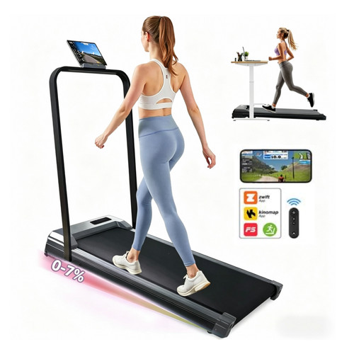 Incline walking pad treadmill - walking,