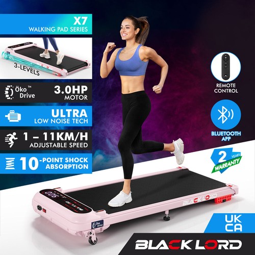 Black lord 1 treadmill - black,